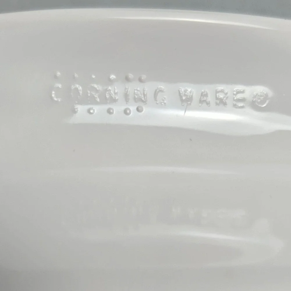 Vintage Corning Ware Blue Cornflower A-2-B 2 Liter Lid & A-1-B 1 Liter Casserole